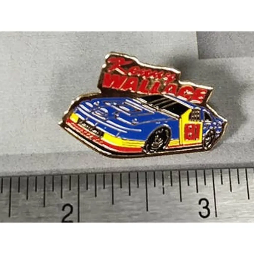 Kenny Wallace #81 NASCAR Race Car Pin - Hat, Lapel, Lanyard, Jacket or Backpack